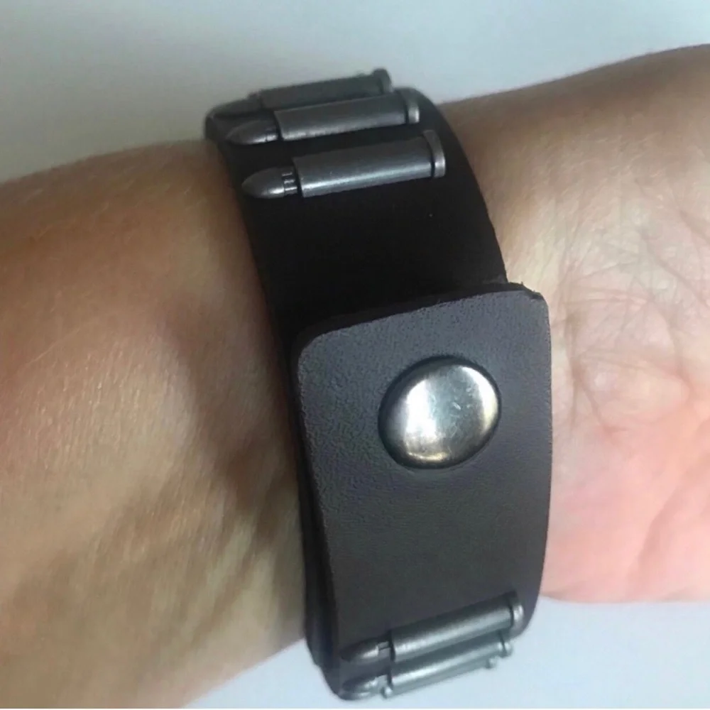 New mens leather bracelet